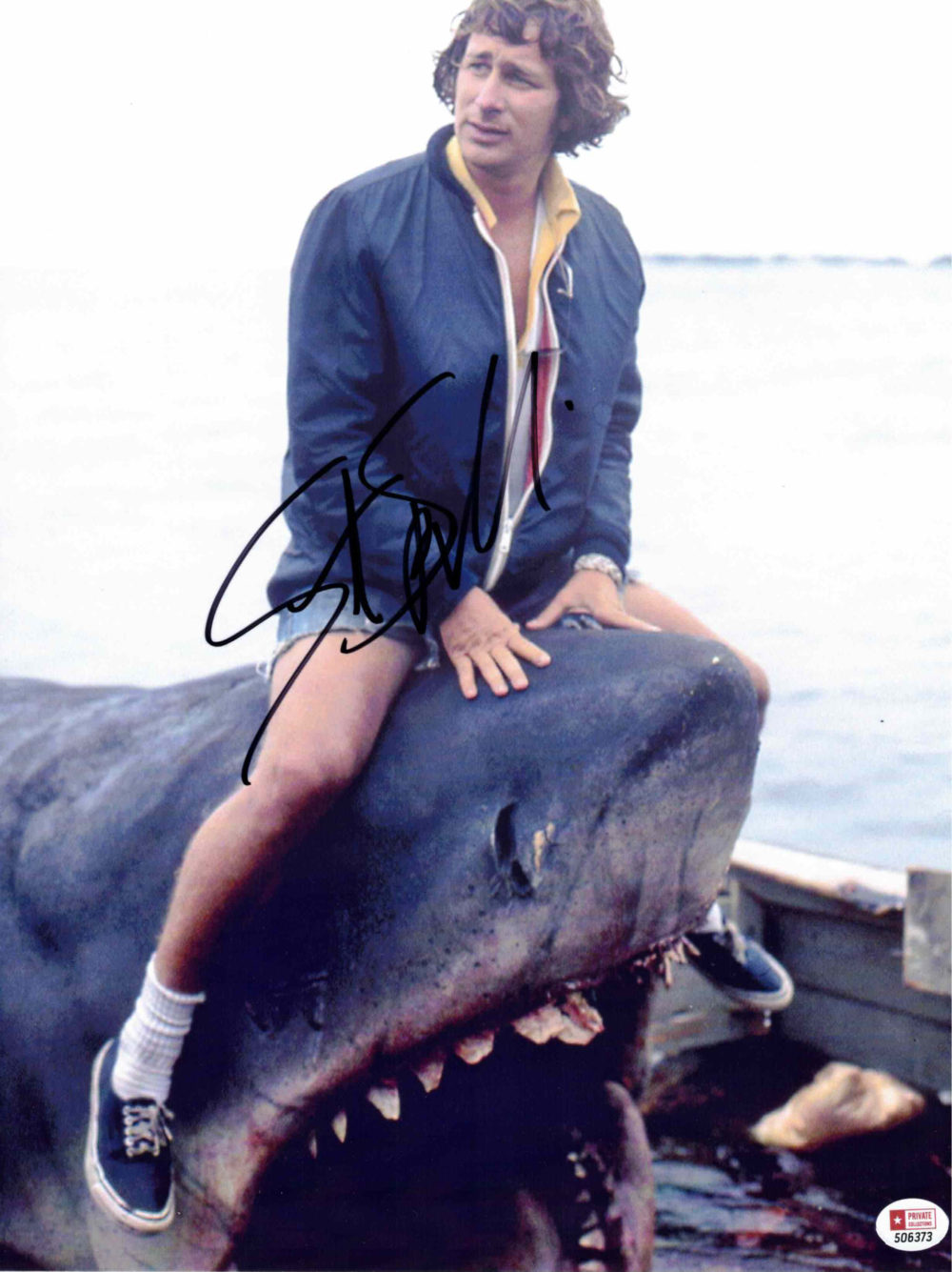 Steven Spielberg / Čelisti (JAWS) - autogram