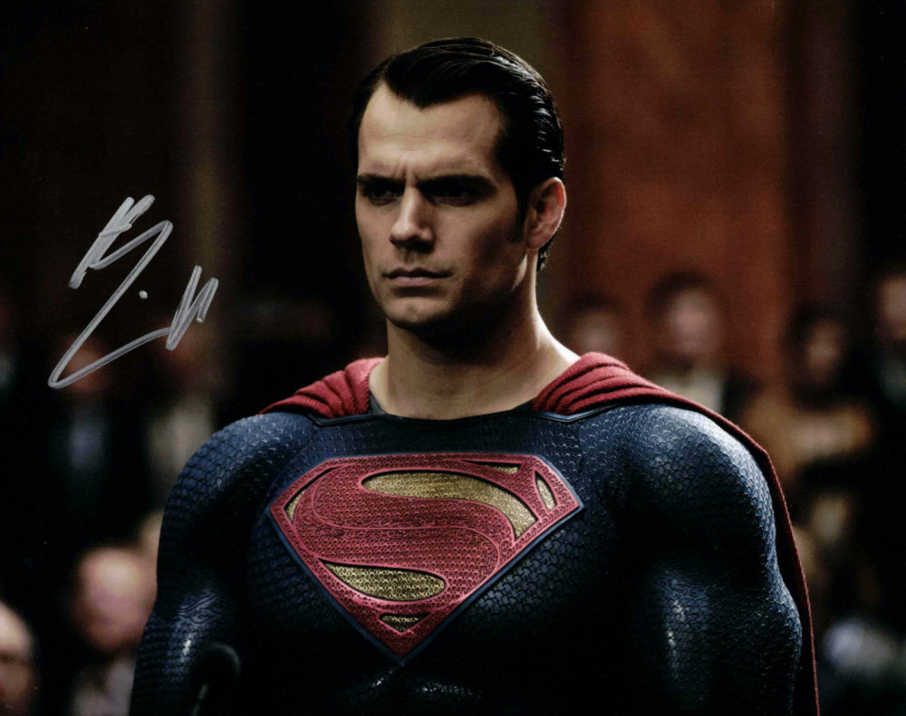 Henry Cavill / Superman - autogram