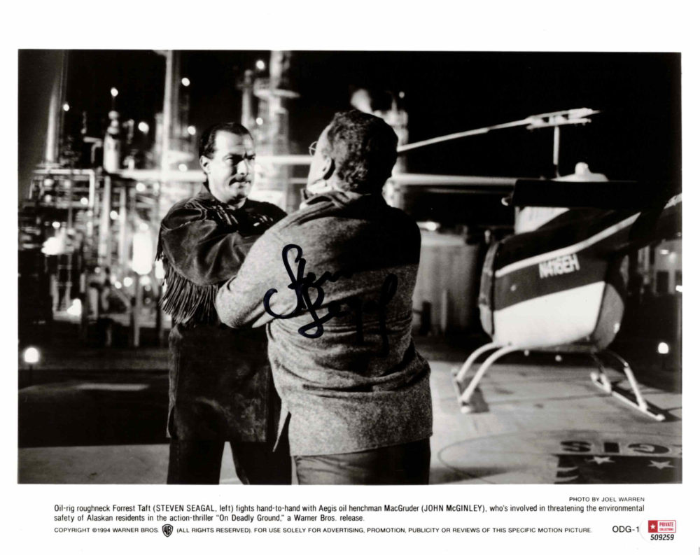 Steven Seagal - autogram