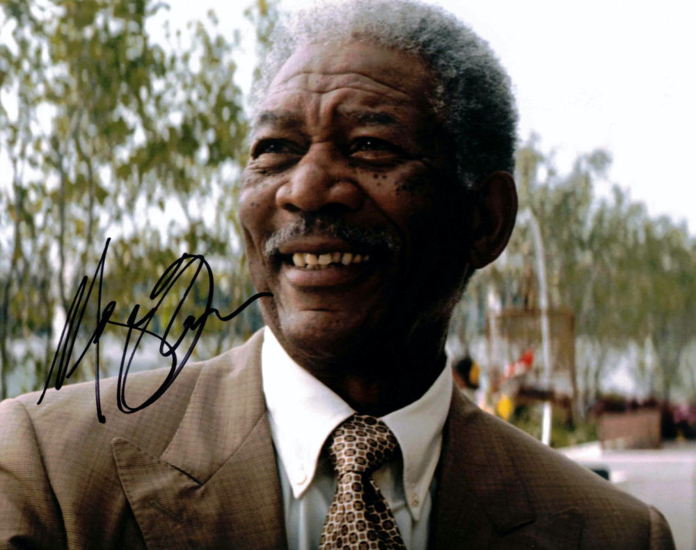 Morgan Freeman - autogram