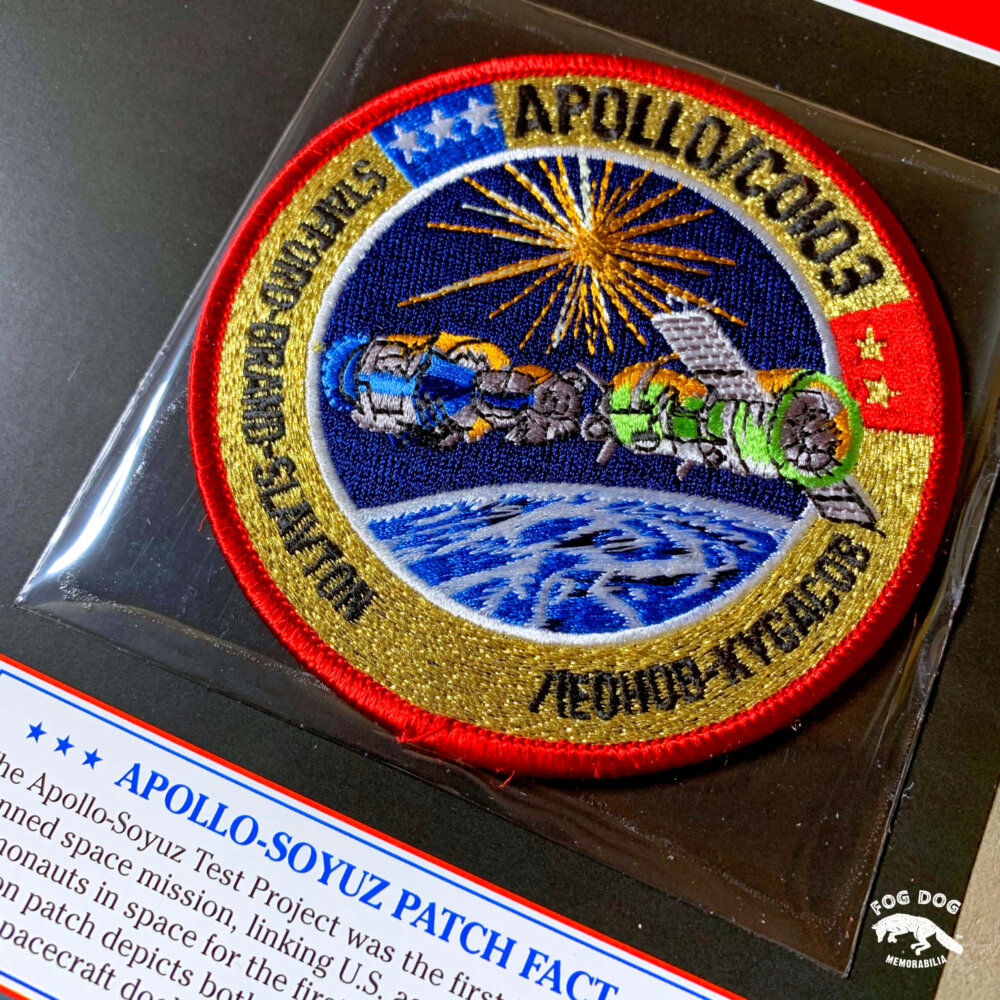 Oficiální textilní nášivka NASA - APOLLO-SOYUZ