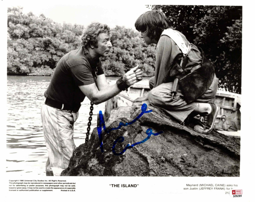 Michael Caine - autogram