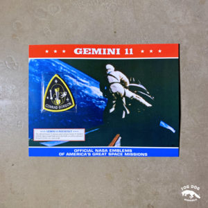 Oficiální textilní nášivka NASA - GEMINI 11