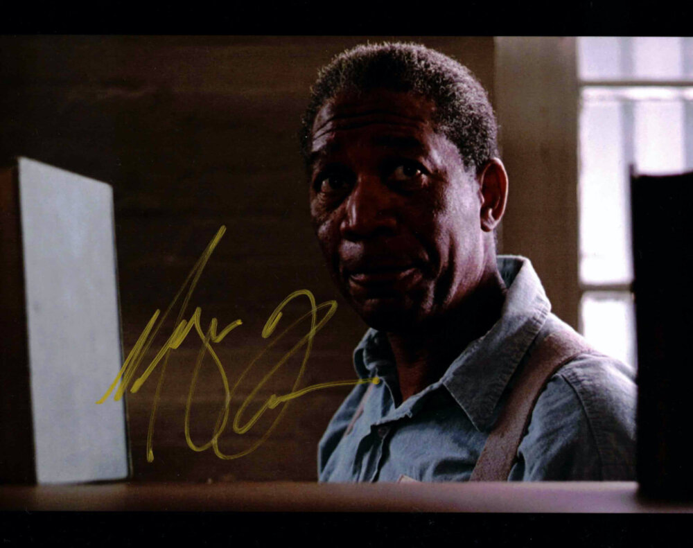 Morgan Freeman - autogram