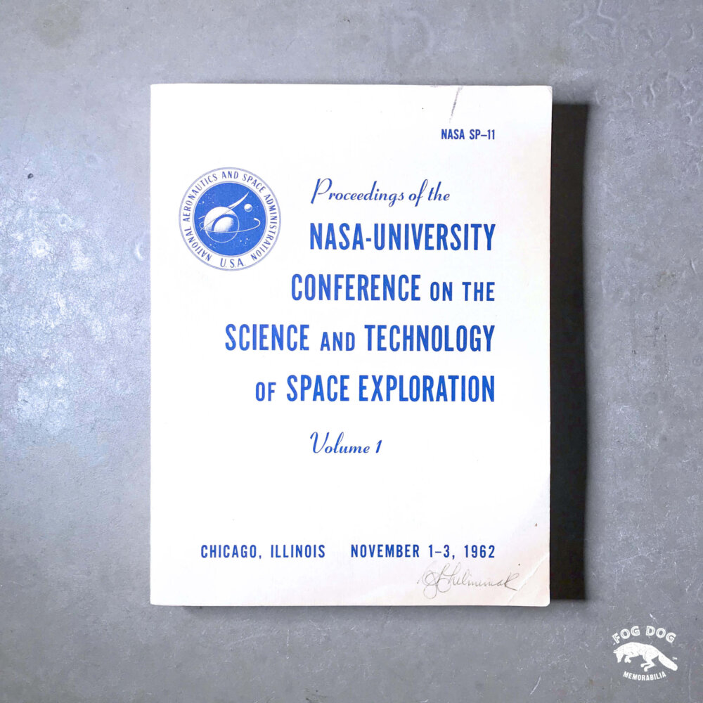 Příručka NASA - University Conference on Science, Space Exploration z roku 1962