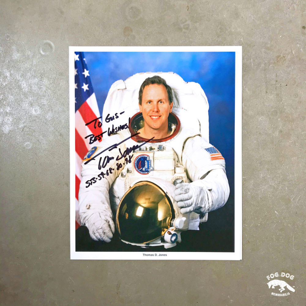 Autogram / astronaut Thomas D. Jones