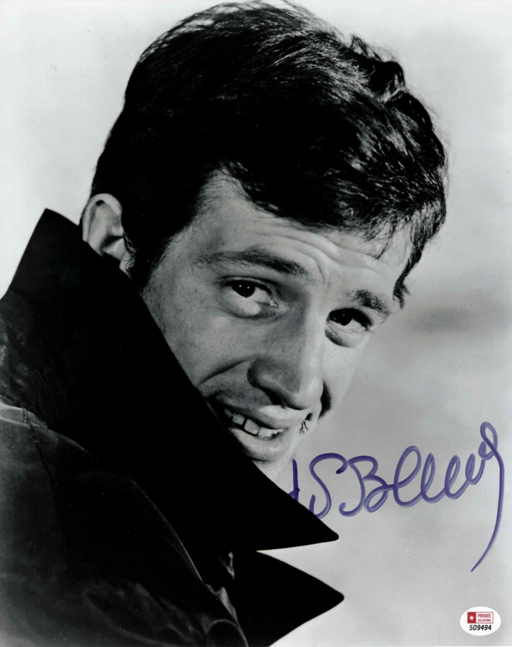 Jean Paul Belmondo - autogram