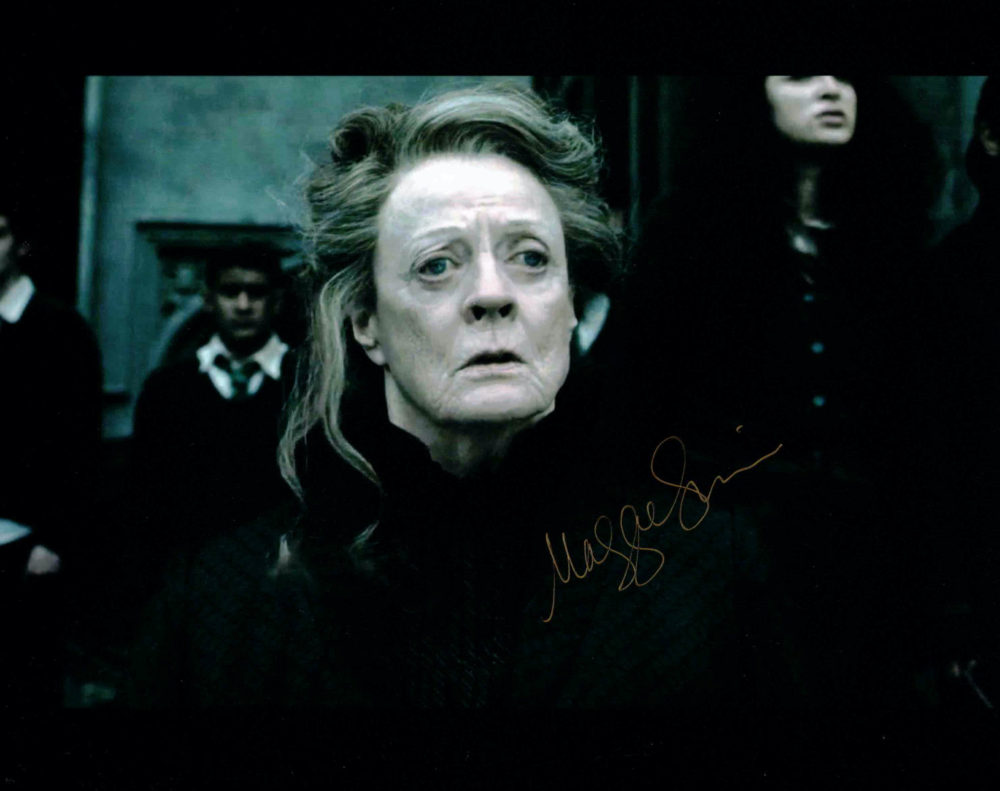 Maggie Smith / Harry Potter - autogram