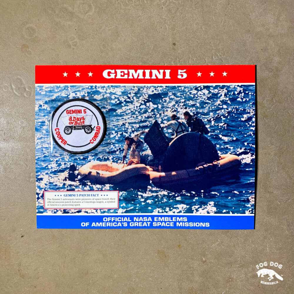 Oficiální textilní nášivka NASA - GEMINI 5