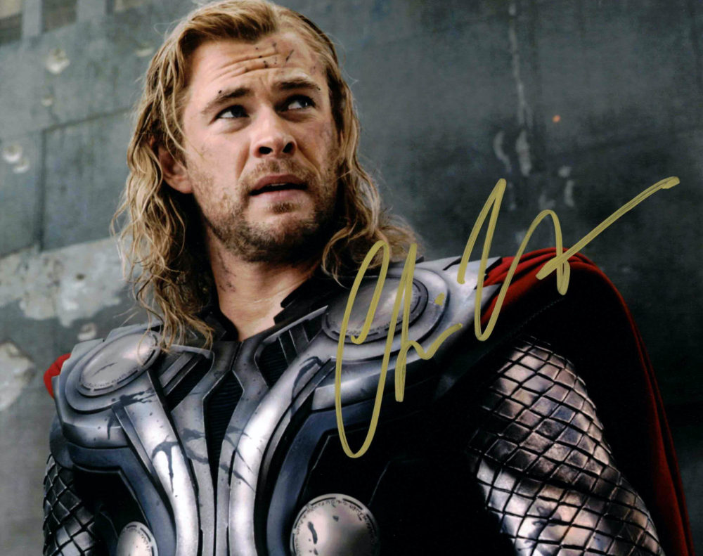 Chris Hemsworth / Thor - autogram