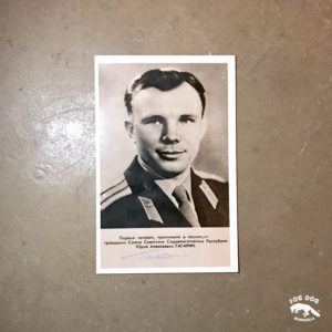 Autogram / Jurij Gagarin - 1. člověk ve vesmíru