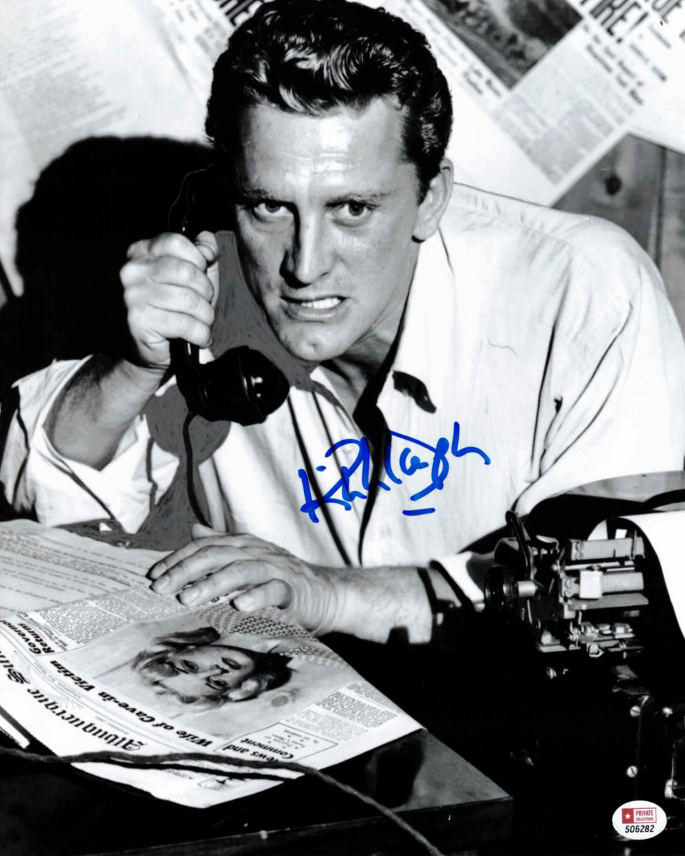 Kirk Douglas - autogram