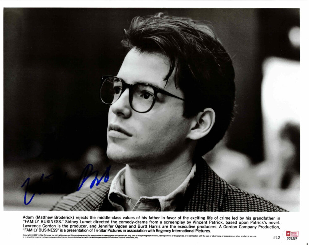 Matthew Broderick - autogram