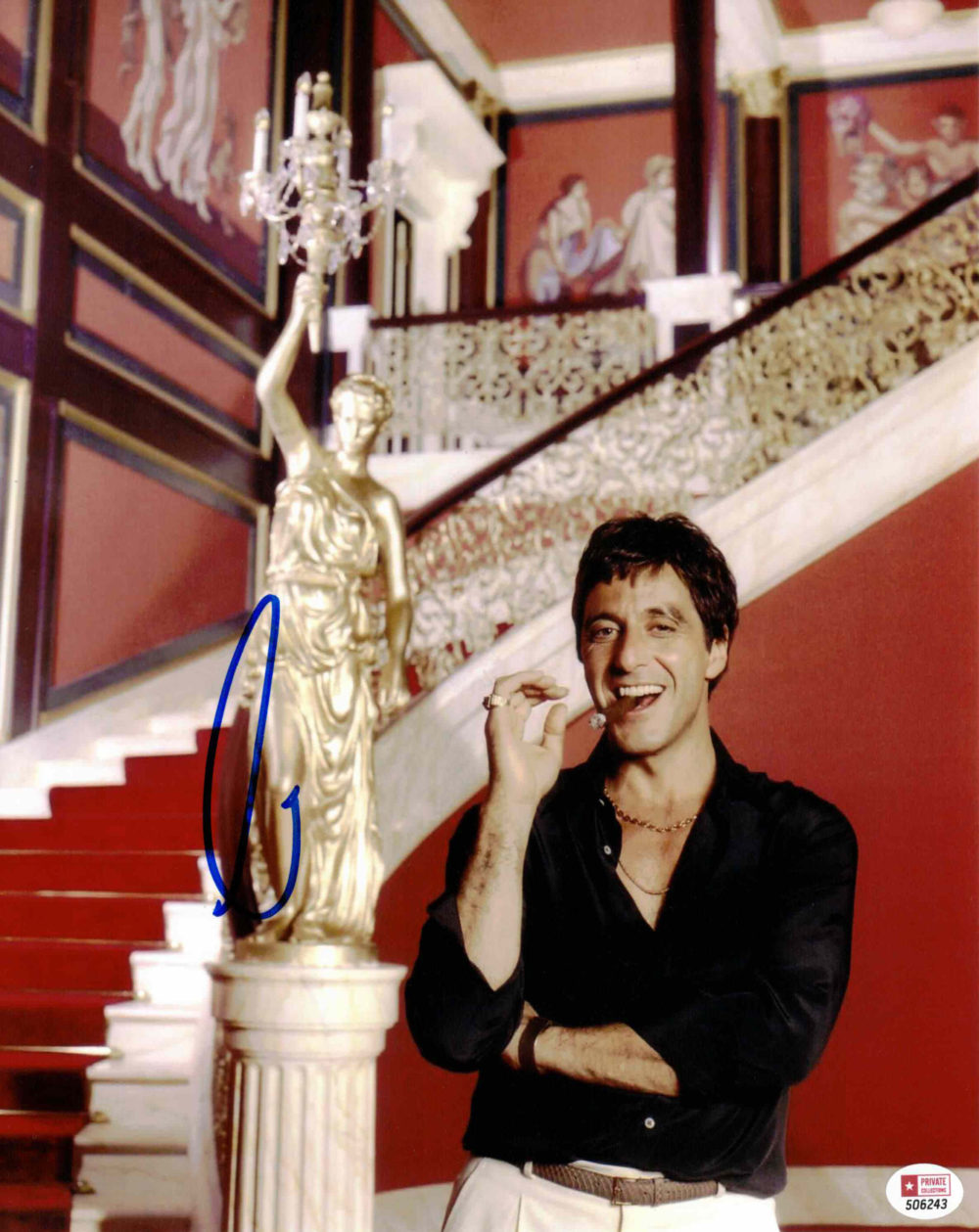Al Pacino / Zjizvená tvář - autogram