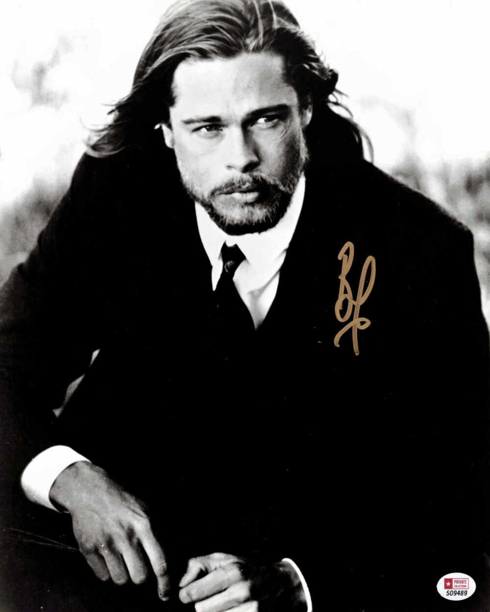 Brad Pitt - autogram