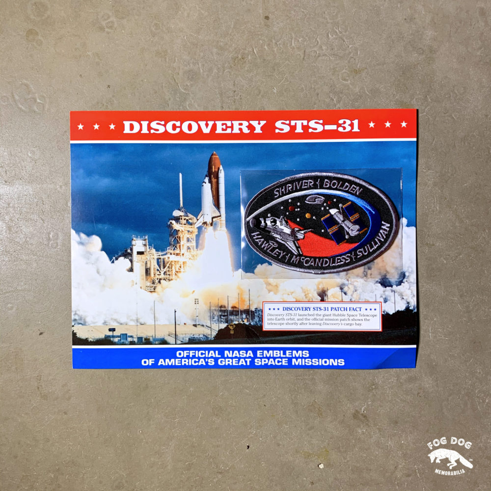 Oficiální textilní nášivka NASA - DISCOVERY STS-31