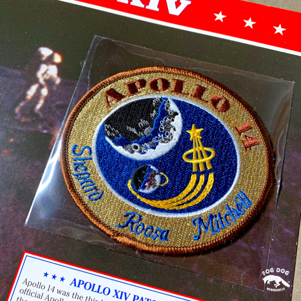 Oficiální textilní nášivka NASA - APOLLO XIV