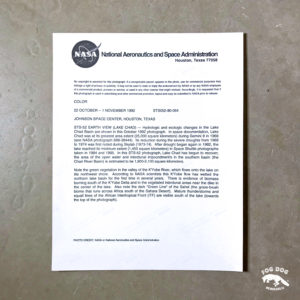 Oficiální fotografie NASA, číslovaná (1992)