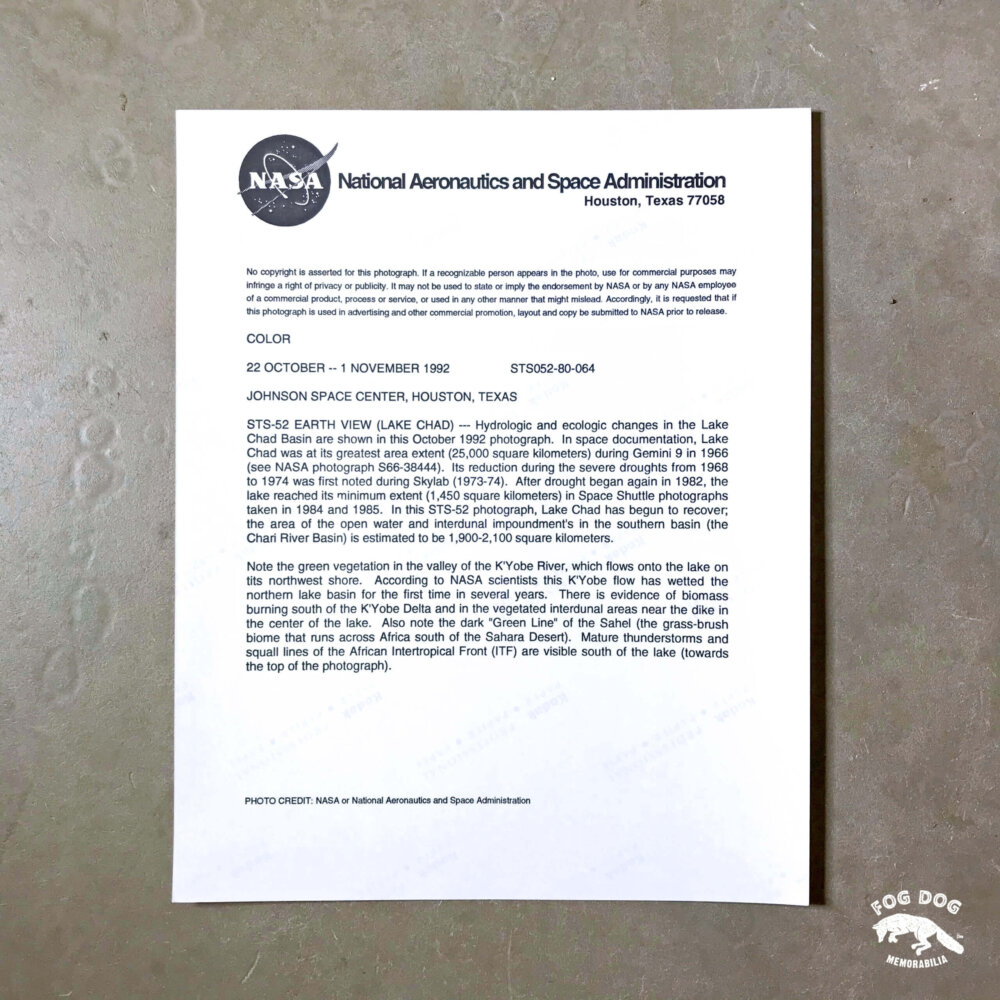Oficiální fotografie NASA, číslovaná (1992)