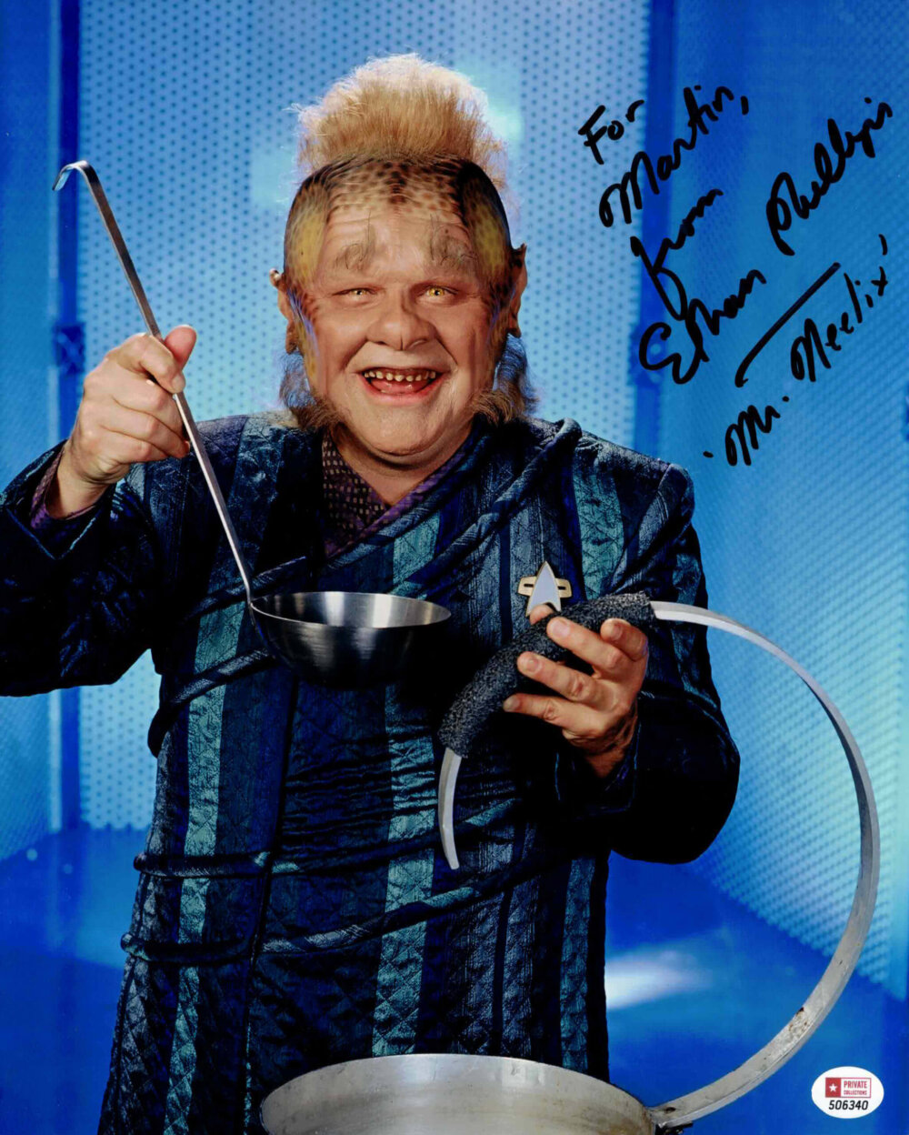 Ethan Phillips / Star Trek - autogram