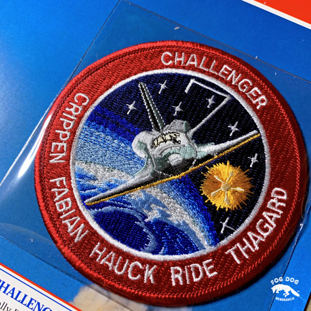 Oficiální textilní nášivka NASA - CHALLENGER STS-7