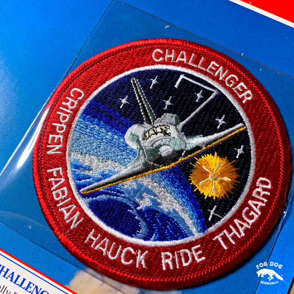 Oficiální textilní nášivka NASA - CHALLENGER STS-7