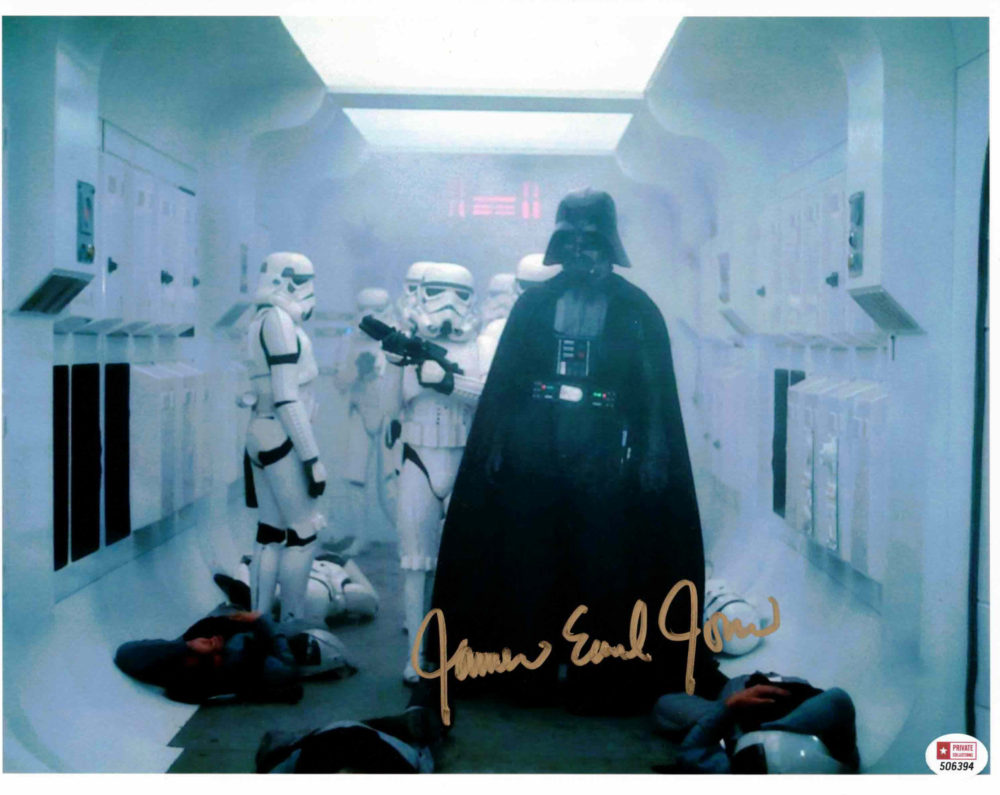 James Earl Jones / Darth Vader, Hvězdné války - autogram