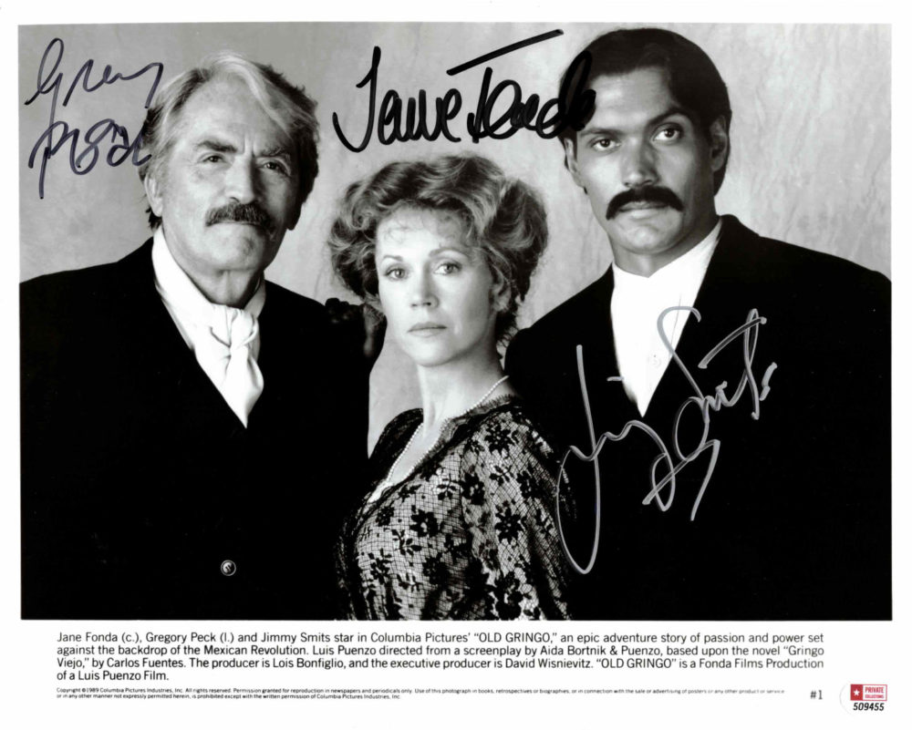 Gregory Peck, Jane Fonda & Jimmy Smits