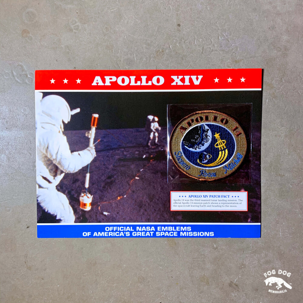 Oficiální textilní nášivka NASA - APOLLO XIV