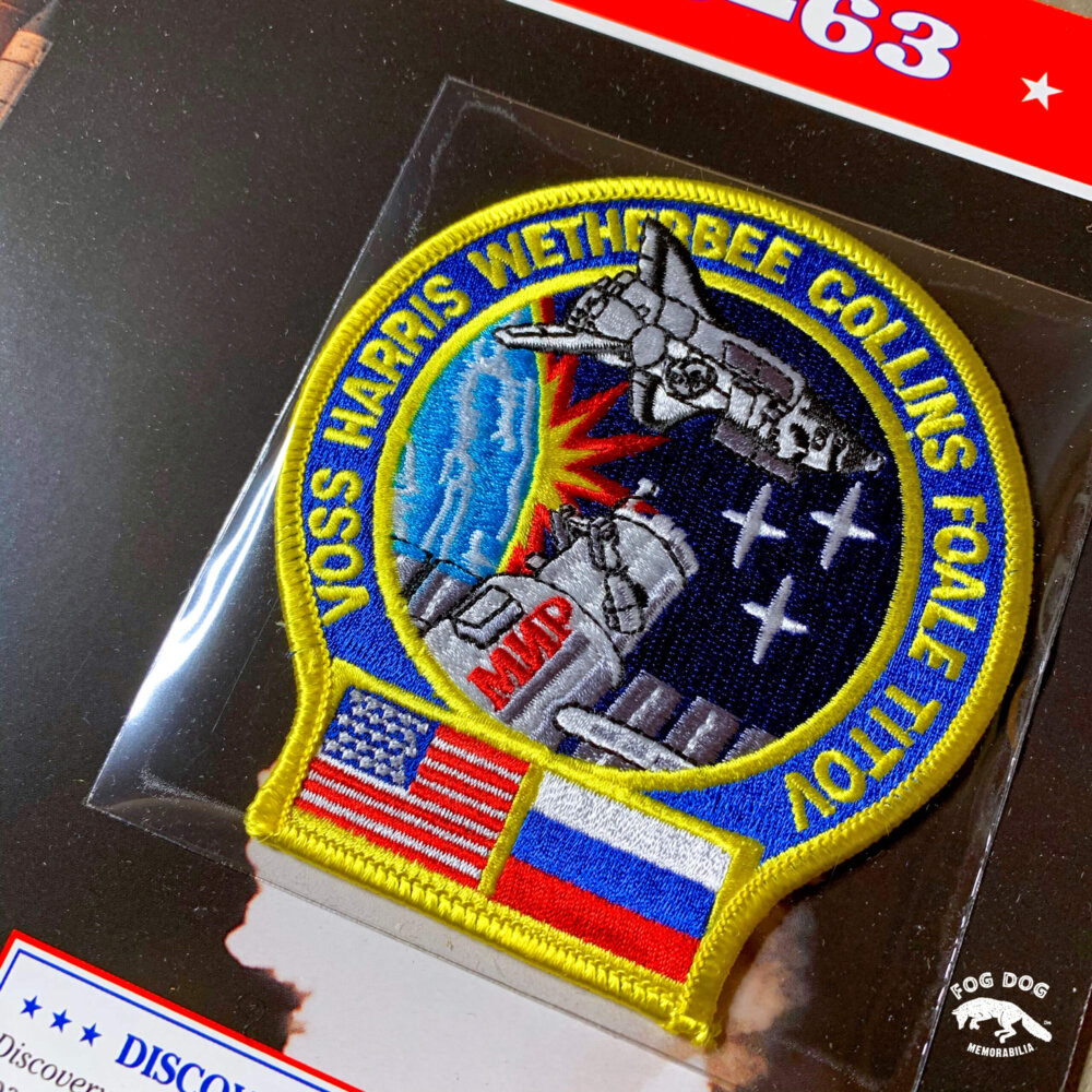Oficiální textilní nášivka NASA - DISCOVERY STS-63