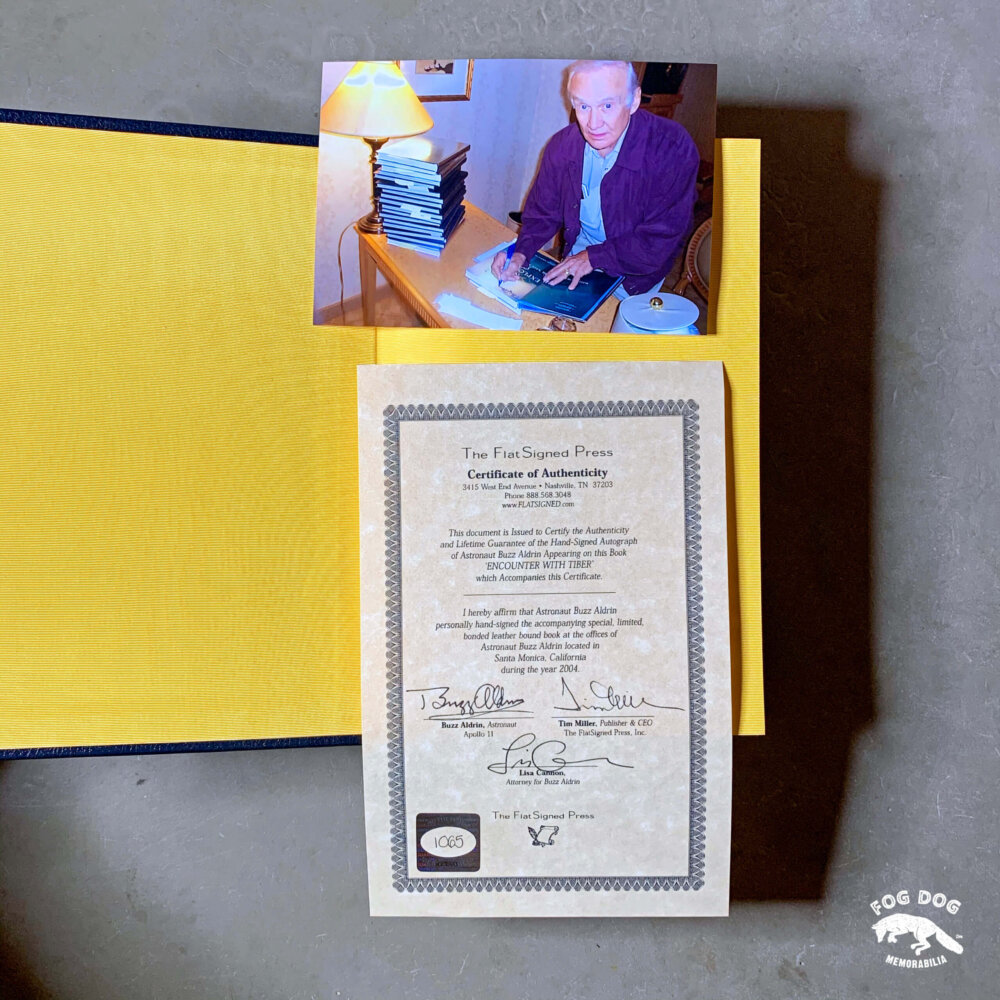 Autogram / Buzz Aldrin - 2. člověk na Měsíci - ve speciálním limitovaném nákladu