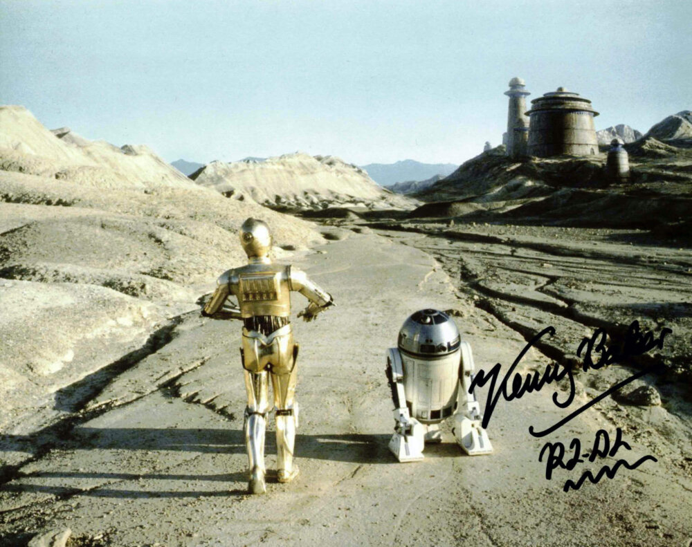 Kenny Baker / R2-D2, Star Wars - autogram