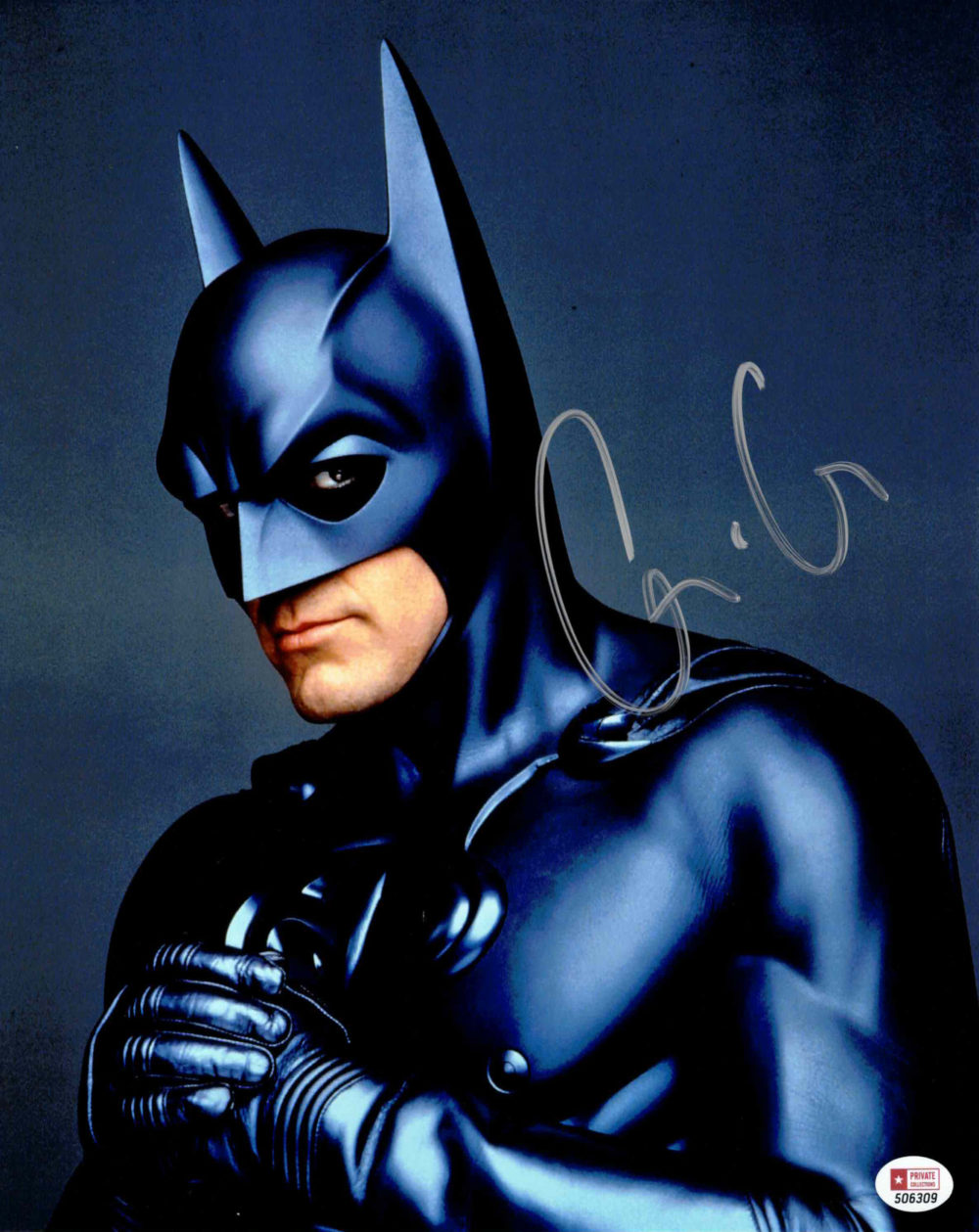 George Clooney / Batman - autogram