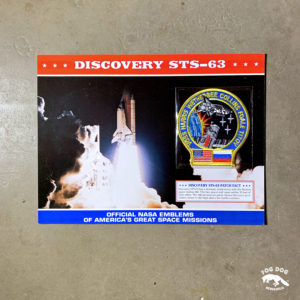 Oficiální textilní nášivka NASA - DISCOVERY STS-63