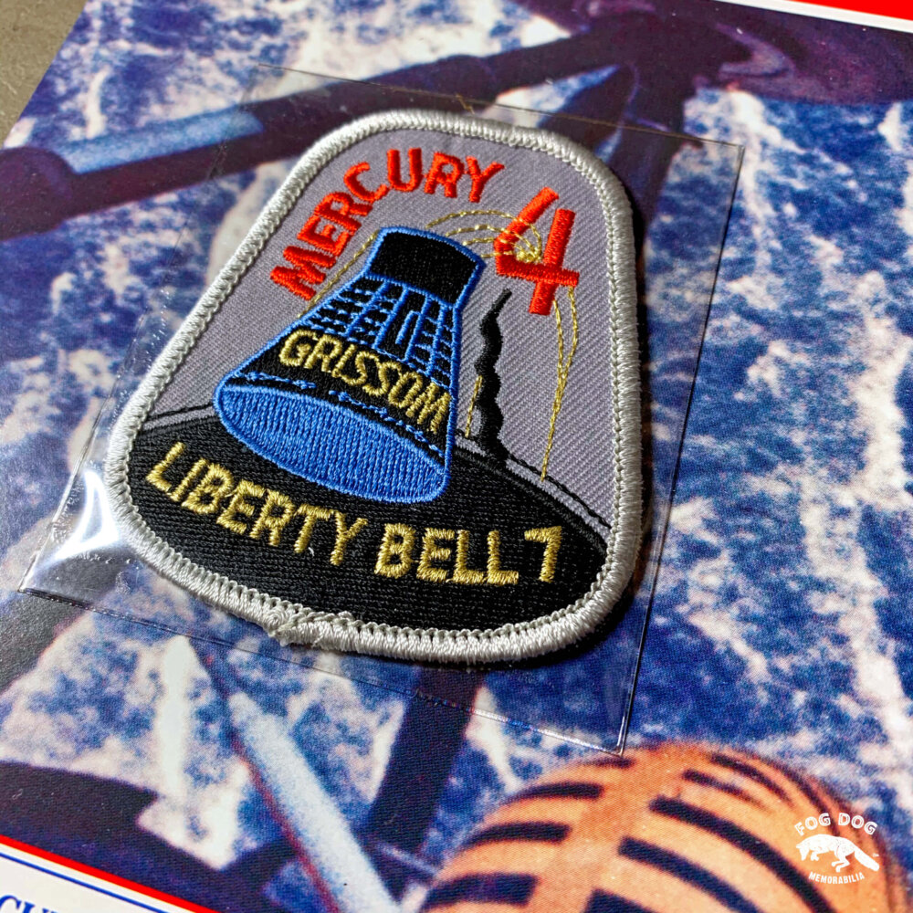 Oficiální textilní nášivka NASA - MERCURY 4