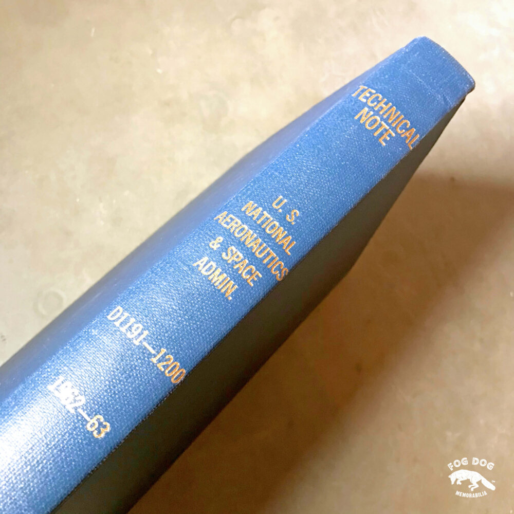Kniha NASA Technical Note (1962-63)
