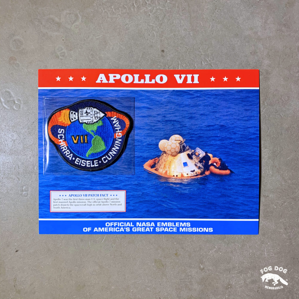 Oficiální textilní nášivka NASA - APOLLO VII