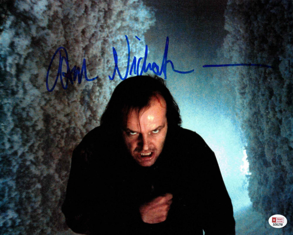 Jack Nicholson - autogram