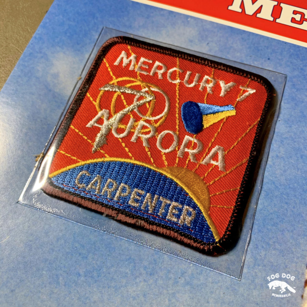 Oficiální textilní nášivka NASA - MERCURY 7