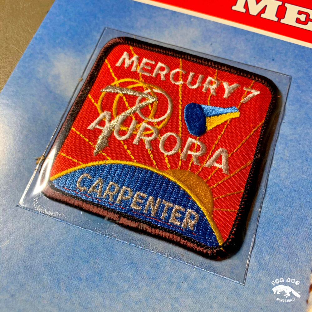 Oficiální textilní nášivka NASA - MERCURY 7