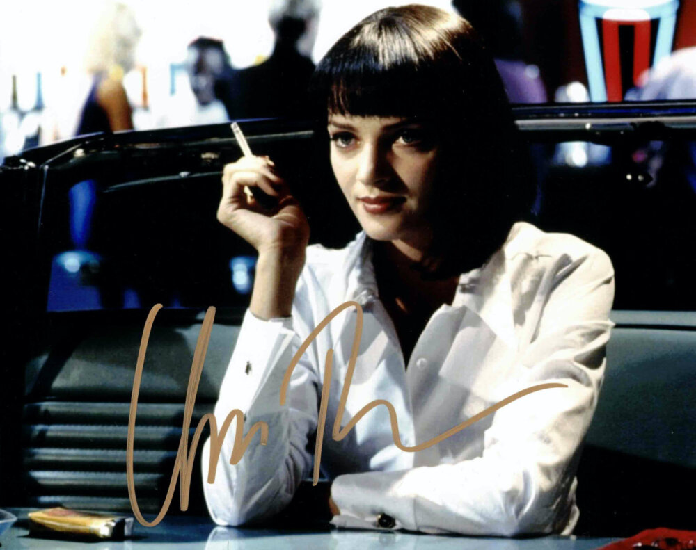 Uma Thurman / Pulp Fiction - autogram