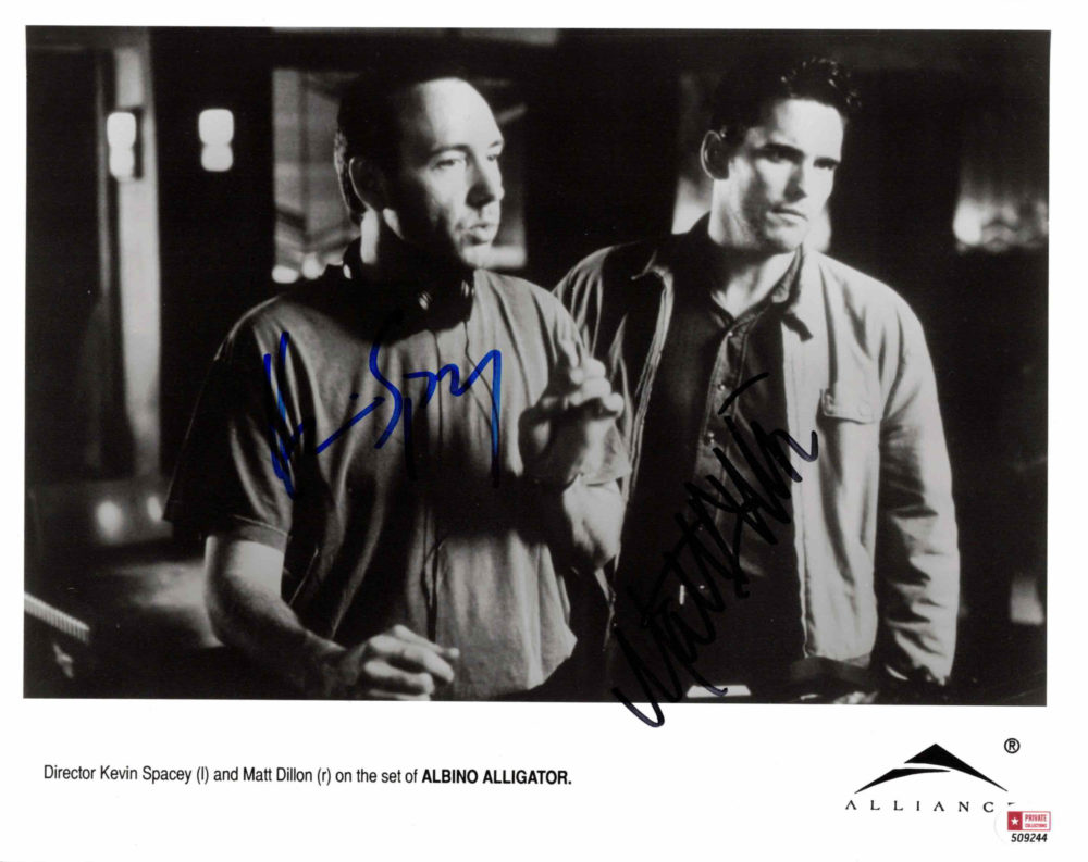 Kevin Spacey & Matt Dillon - autogram