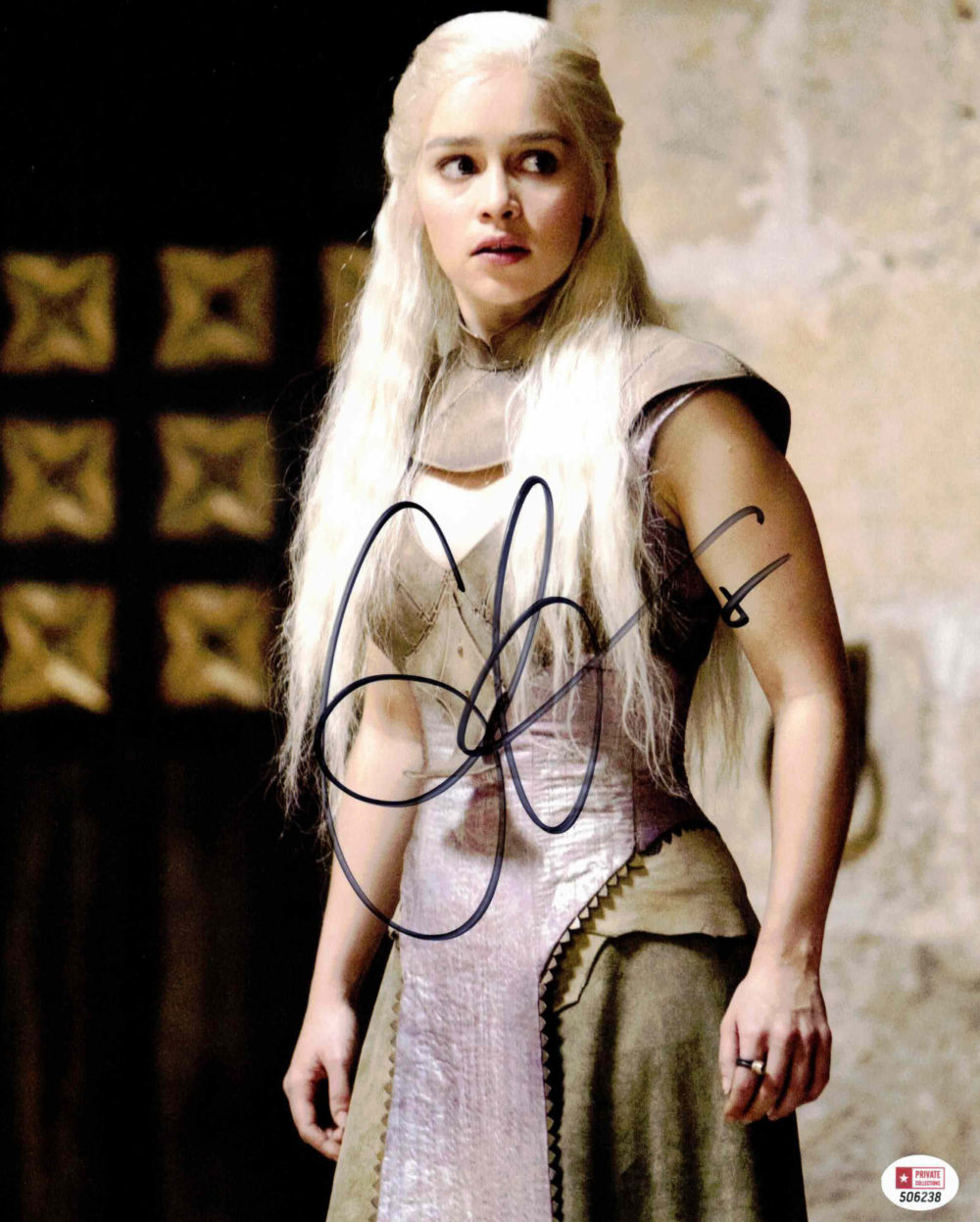 Emilia Clarke / Daenerys, Hra o trůny - autogram