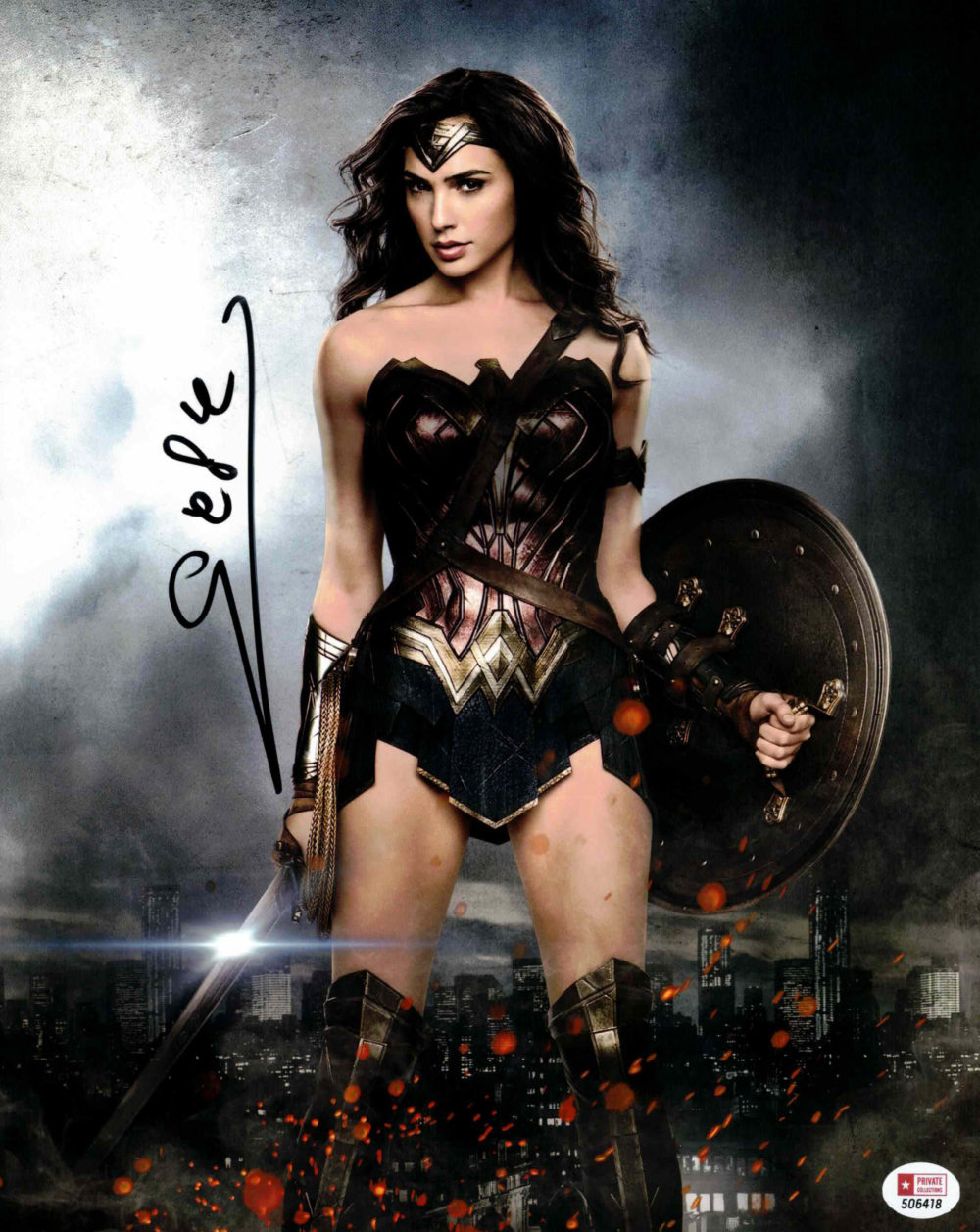 Gal Gadot / Wonder Woman - autogram