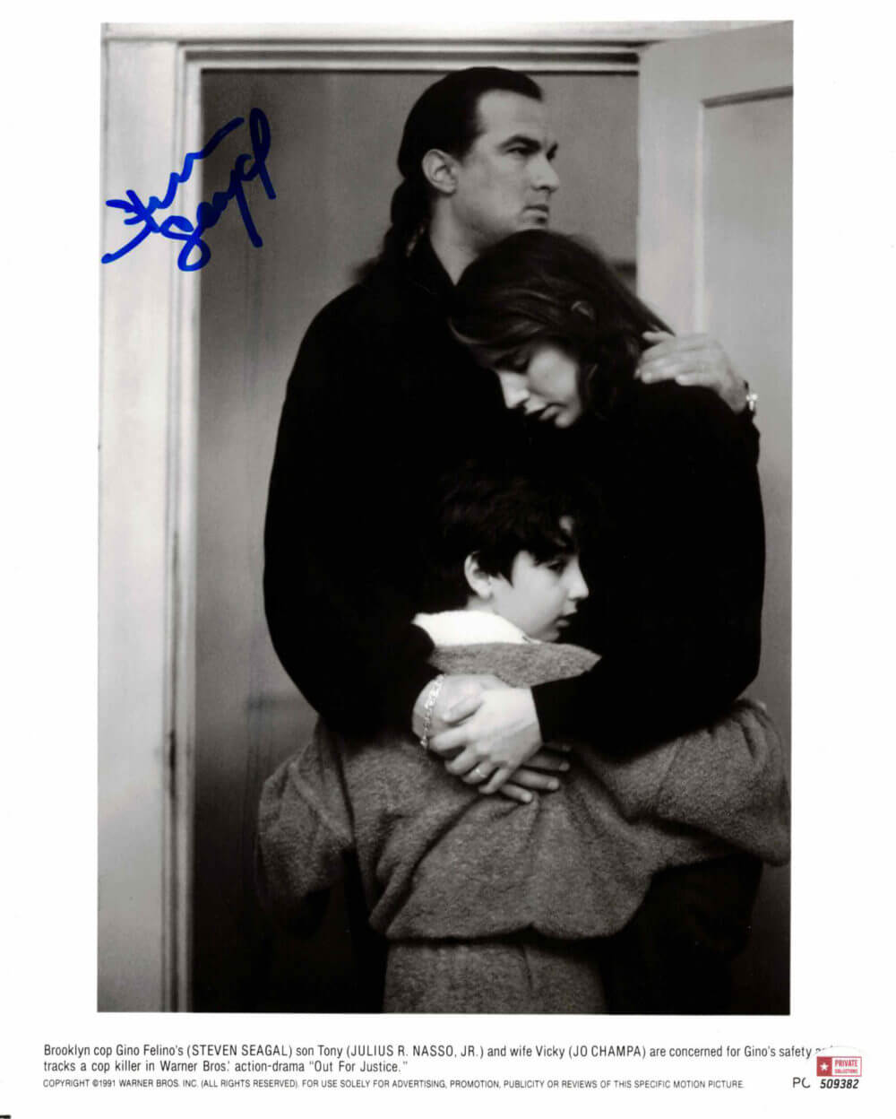 Steven Seagal - autogram