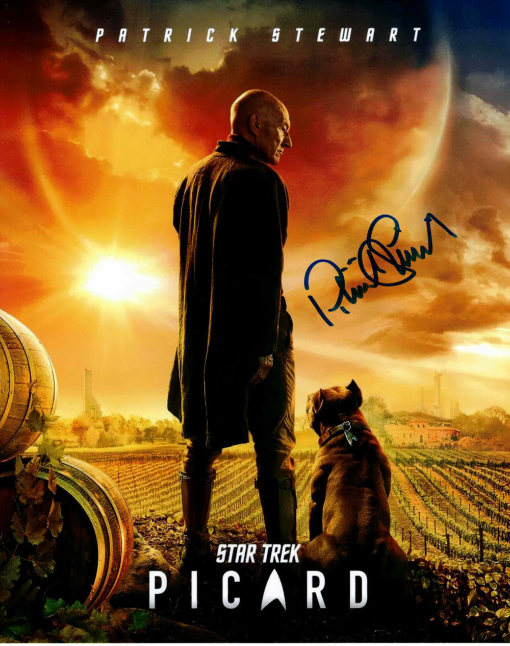 Patrick Stewart / Star Trek - autogram