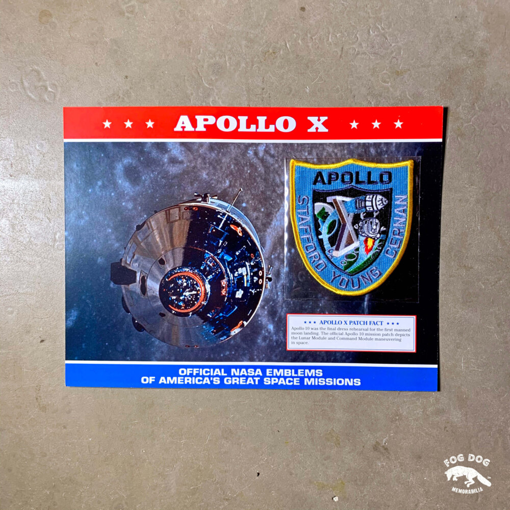Oficiální textilní nášivka NASA - APOLLO X