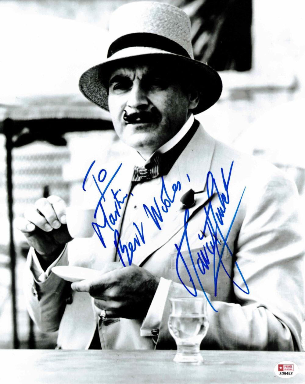 David Suchet / Hercule Poirot - autogram