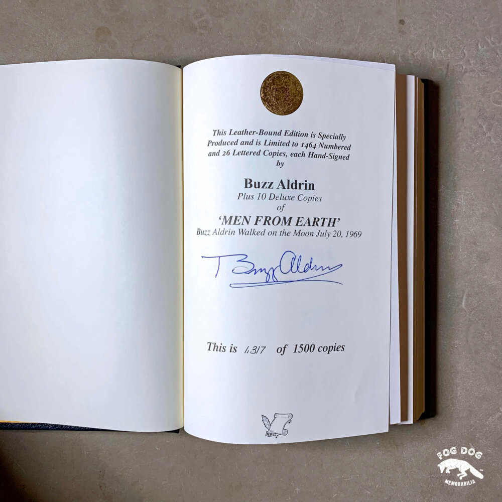 Autogram / Buzz Aldrin - 2. člověk na Měsíci - ve speciálním limitovaném nákladu