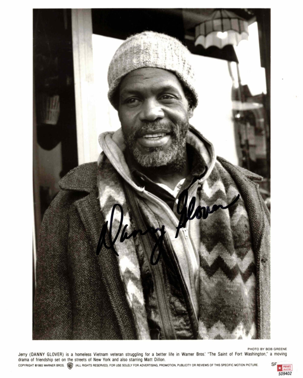 Danny Glover - autogram